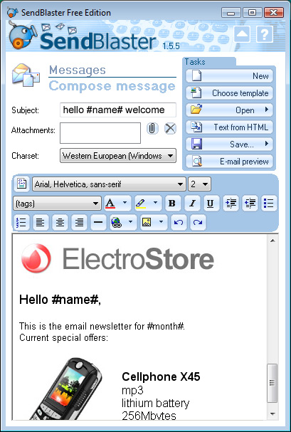 Software de envío de correo masivo Software de envío de correo masivo